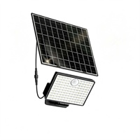 Lampu Dinding LED Tenaga Surya Luar Ruangan IP65 Sensor Gerak PIR ABS Diffuser Persegi Suhu Warna Ganda Sudut Sinar 120