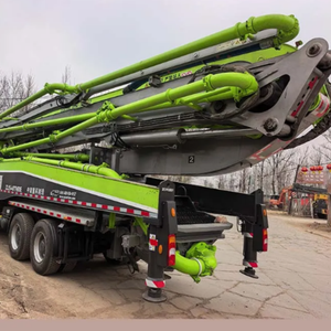 Bomba de Concreto Móvil Diésel ZOOMLION de 50m con Sistema Hidráulico Potente, Chasis Benz, Pluma de 5 Secciones, Motor de Recipiente a Presión, 22M/H, Usada - Product Image 4
