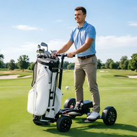 Scooter de golf électrique ESWING 2026 48V 20Ah pliable avec régulateur de vitesse, fabrication OEM