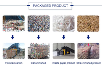 Compactadora de Residuos Multifuncional, Máquina de Reciclaje de Papel, Plástico y Bolsas Tejidas, con un Diseño Compacto