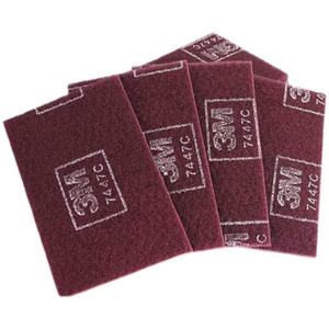 3M per uso generale 7447C con retro in Nylon con graniglia molto Fine cuscinetto a mano 6*9 pollici per la riparazione di auto di bellezza Primer levigatura lucidatura - Product Image 5