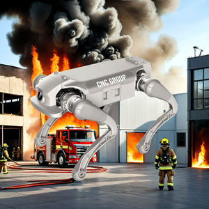 CNC grubu AI akıllı akıllı Robot köpek oyuncak sesli komut ve dil etkileşimi programlama ile mobil telefon uzaktan kumandası - Product Image 4