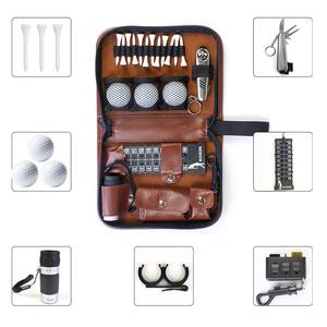 <b>Golf</b> Accessories Luxury Denim <b>Bag</b> Polyester Easy Carry Multi-function Large Capacity Storage Zipper Closure Wrist Strap - Product Image 5