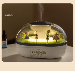 Nouveau diffuseur d'eau de pluie 2026, 400 ml, scène de neige, micro-paysage, humidificateur à gouttes de pluie, diffuseur d'arômes avec veilleuse pour usage domestique - Product Image 6