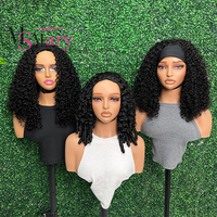 Perruques mi-longues bouclées Pixie en cheveux humains doublement étirés, fournisseurs de cheveux humains vierges brésiliens SDD, perruques épaisses à densité complète sans lacet