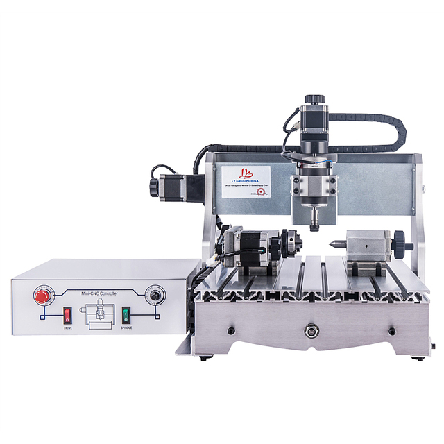 Mini CNC Router Engraver 4030 300W Upgraded to 500W Milling Machine for Wood Craft