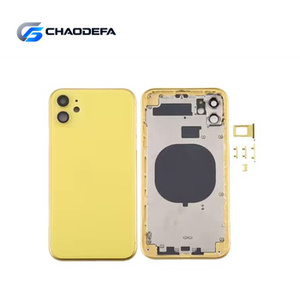เคสโครงกลางโลหะสำหรับ iPhone 11 พร้อมฝาหลังและเลนส์กล้อง ขนาด 6.1 นิ้ว อะไหล่ซ่อมโทรศัพท์มือถือ - Product Image 2