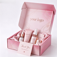 Boîte en papier personnalisée pour soins de la peau, emballage en carton pliable pour crème pour le visage et produits de soins de la peau