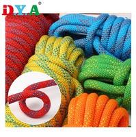 Cordon en nylon robuste, largeur 8 mm, longueur 10 m, cordon en nylon rond pour l'escalade