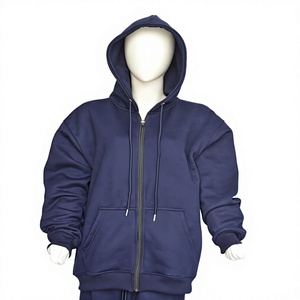 Custom Sportswear Trendy <b>Women's</b> <b>Navy</b> Blue Pullover Hoodie Soft Fleece 100% Cotton Breathable Casual Long Sleeve <b>Top</b> Custom - Product Image 1