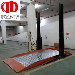 Ascensore per Parcheggio a Due Colonne, Doppio Cilindro, Funzionamento Fluido, Uso Domestico/Garage, 1 Anno di Garanzia, Sollevatore Auto Verticale - Product Image 5