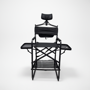 Silla Plegable <span class=keywords><strong>de</strong></span> Maquillaje <span class=keywords><strong>de</strong></span> Aleación <span class=keywords><strong>de</strong></span> Aluminio y Nailon para Artistas, Directores, Campismo, Hogar y Salón - Product Image 3