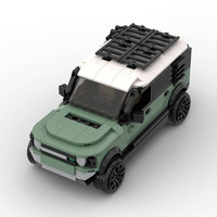 Blocs de construction en plastique MOC, jouet de construction compatible avec le véhicule tout-terrain P400 SUV 84269, briques de vitesse pour jouets