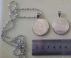 Liontin Koin Maya dari Baja Anti Karat 316L Gaya Amerika Meksiko, Koin Peringatan Ramalan Maya Liontin Logam Kalender <span class=keywords><strong>Aztec</strong></span> - Product Image 3