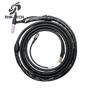 RHK TECH WP17 OEM Câble SR-17 Refroidie Au Gaz À L'arc Sous Argon Tig Torche De Soudage Pistolet avec Remplaçable Double Interrupteur