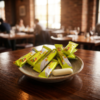 Vente en gros de chewing-gum Bobo aux saveurs fruitées assorties, certifié Halal ISO9001/HACCP, boîte de bonbons moelleux, paquets de 20g