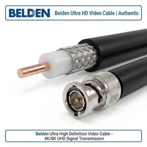 Cable Coaxial Belden 4505R Original, 12G-SDI 4K UHD, 75 Ohm <span class=keywords><strong>RG</strong></span>-<span class=keywords><strong>59</strong></span>/<span class=keywords><strong>U</strong></span>, 20 AWG, Cable de Video Digital SC Sólido, 305m - Product Image 1