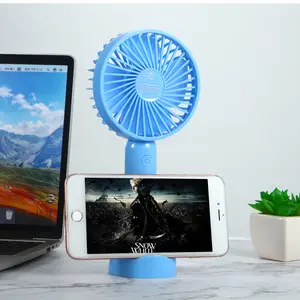 Yipin 2024 New Arrivals USB Rechargeable Fan Portable Fan With Phone Holder Table Ventilador Or Handheld Mini Fan