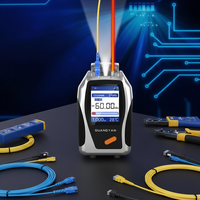 Testeur de fibre optique tout-en-un KAITENG FTTH OEM/ODM Y9-D0500 OPM+VFL avec sonde InGaAs 850-1700nm, connecteurs FC/SC/ST, garantie 3 ans