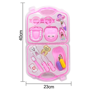 Kit de <span class=keywords><strong>Doctor</strong></span> extraño para preescolar, herramientas de dentista pequeñas, juguetes de simulación, venta al por mayor - Product Image 4