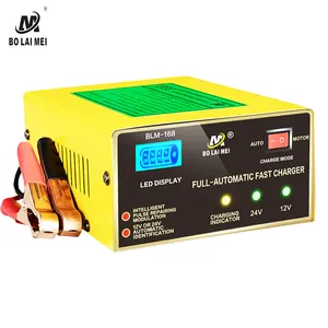 Có Thể Sạc Lại Thông Minh Nhanh Sạc Điện Xe Máy 15A 12V Lead Acid Pin Sạc Xe Hơi