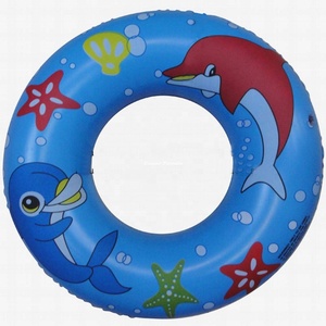 Bouée de <span class=keywords><strong>natation</strong></span> gonflable unisexe pour enfants, motif poisson de dessin animé Waterhan, style monde marin coloré et animé, en PVC, avec emballage inclus - Product Image 1