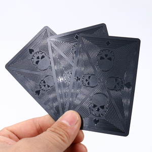 Bán Buôn Tùy Chỉnh Sáng Tạo Bền Màu Đen Chơi Thẻ Trong Số Lượng Lớn Thời Trang Mát Giá Tốt Nhất Chơi Thẻ - Product Image 3
