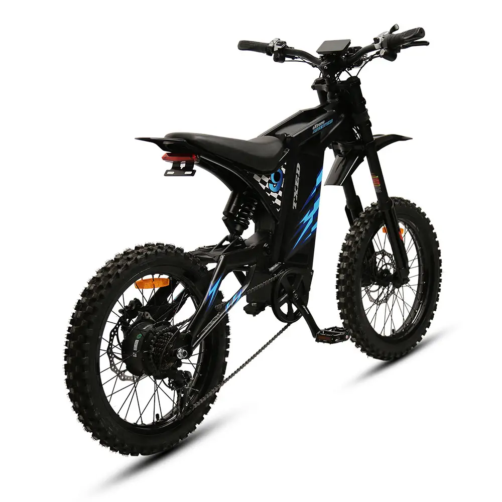 TXED 20 inch high quality Electric 1000w power motor bicycle e dirt bike 52V Alloy frame full suspension electric off-road bike