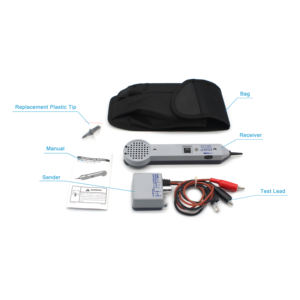 Amplificateur d'ambiance de bruit inductif avec détecteur de câble, sonde de ton, traceur filtreur, kit d'outils de test de réseau, livraison gratuite 200ep - Product Image 4