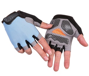 Gants de vélo unisexes personnalisés, doux et confortables, à demi-doigts, pour le cyclisme, la moto et la conduite - Product Image 5