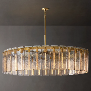 Lampadario in vetro per illuminazione decorativa di lusso moderno <span class=keywords><strong>design</strong></span> americano lampadario per sala da pranzo - Product Image 1