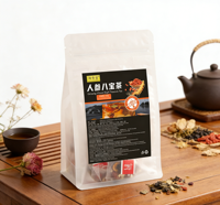 Thé Herbal Bio Énergisant pour Hommes au Ginseng et au Goji, Fait Main, Qualité Supérieure, Certifié ISO, 5g*30, pour la Fertilité Masculine