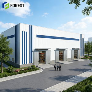 Almacén Logístico Moderno Estándar ISO con Características de Ensamblaje Rápido, Centro de Parque Logístico con Estructura de Acero Moderna - Product Image 1
