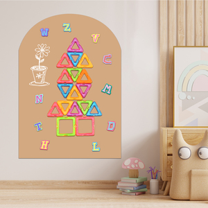 <span class=keywords><strong>Tableau</strong></span> magnétique amovible uni-feutre <span class=keywords><strong>Tableau</strong></span> <span class=keywords><strong>noir</strong></span> pratique pour la maison ou le bureau - Product Image 2
