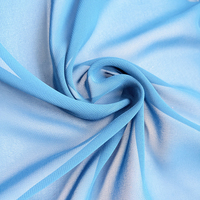 Nouvelle Arrivée 2026 – Tissu Mousseline Léger 75D 68GSM, Polyester Georgette Doux et Fluide pour Blouse, Robe et Foulard Femme