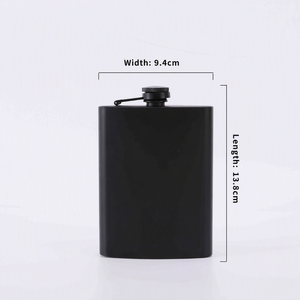 Flacon Anti-corrosion 6oz/7oz/8oz, 3 tailles, poignée confortable, forte étanchéité, flacon d'alcool, Portable, whisky, Flagon pour hommes Gi - Product Image 3