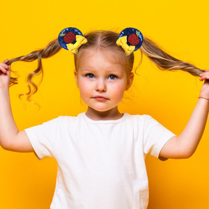 Diadema Infantil con Orejas de Ratón de Lentejuelas Brillantes de Plástico Animal <span class=keywords><strong>Paradise</strong></span> 2026 con Lazo Personalizado, Accesorio para el Cabello - Product Image 2