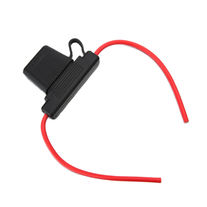 Fabricación profesional Portafusibles <span class=keywords><strong>de</strong></span> hoja MAXI Impermeable 8AWG (calibre 8) Cable <span class=keywords><strong>de</strong></span> alambre en línea 150MM + 150MM - Product Image 1