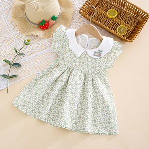 Nuevo Vestido de Verano 2022 para Niñas, Estilo Coreano, con Estampado Floral, para Bebés y Niñas Pequeñas - Product Image 6