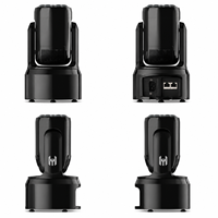 7 шт. * 20 Вт Светодиодный вращающийся прожектор с зумом и эффектом Wash, IP20, DMX512, электронный зум, сценическое освещение для свадеб, дискотек, вечеринок и мероприятий