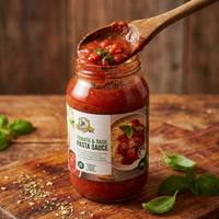 Texture fine et lisse, sans grumeaux de graines de tomate ni de grains, texture riche et onctueuse, sans condiment piquant ni granuleux pour les pâtes.