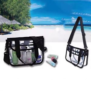 Cosmetic <b>Cases</b> Organizer Wash Travel Organizer PVC Cosmetic Bag <b>Makeup</b> Pouch Women Shoulder Toiletry Bag - Product Image 6