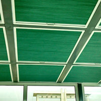 Stores occultants écologiques à double cellule alvéolée motorisés pour puits de lumière, économie d'énergie, protection anti-UV pour fenêtres à la française
