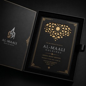 Set di Inviti Matrimoniali in Lamina Doppia Oro e Argento |   Finestra Tagliata al Laser Nera Opaca 600gsm per Aziende - Vendita all'Ingrosso - Product Image 2