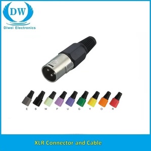 Connecteurs de câble Diwei <span class=keywords><strong>DIN</strong></span> Type <span class=keywords><strong>XLR</strong></span> 3 broches mâle/femelle avec boîtier en alliage de zinc IP67, idéaux pour l'automobile - Product Image 5