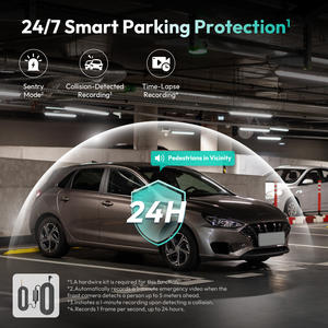 Botslab 4CH 360 Dash Cam con 4 Cámaras, Pantalla Táctil, Control por App, Grabación en Bucle, Visión Nocturna, Sensor G - Montaje en Parabrisas/Ventosa - Product Image 5