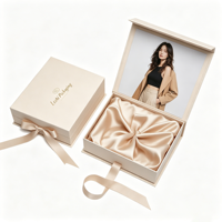 Boîte à cheveux magnétique personnalisée de luxe, populaire, pour extensions de cheveux, emballage de perruque, boîte cadeau avec logo