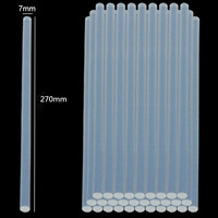 Bâton de colle thermofusible transparente 7 mm / 11 mm, forte adhérence, outils de bricolage pour la maison, bâton de colle thermofusible