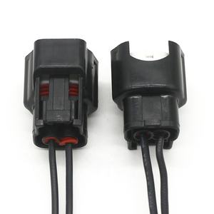 ขั้วต่อหัวฉีดน้ำมันเชื้อเพลิง2ขาหัวฉีดเชื้อเพลิงตัวเมียขั้วต่อสายไฟสำหรับหัวฉีดน้ำมันเชื้อเพลิง N-issan BC-126 15ซม. - Product Image 4