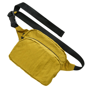 Stylish Custom Trendy Fanny Pack Custom Women Bum Pack Everywhere Belt Bag <b>Double</b> Zipper Pocket Running Belt Waist Bag - Product Image 1